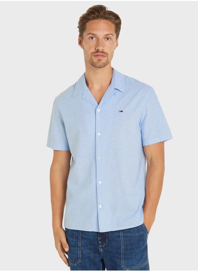 Buy Linen Regular Fit Shirt in Saudi Arabia