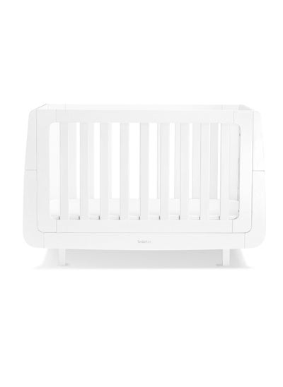 اشتري Snuzkot Mode Convertible Cot Bed With 3D Breathable Mesh Surface - White  120 X 81 X 25.5 Cm Suitable From 0 To 10 Years With Extension Kit في الامارات