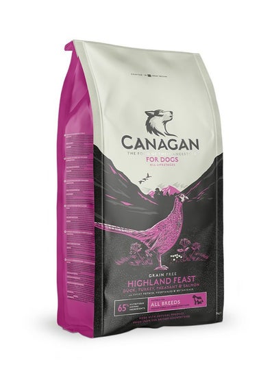 Buy Canagan Highland Feast Dry Dog Food 12kg in UAE