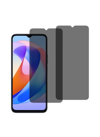 Buy 2 Pack Privacy Screen Protector Compatible for Honor X6a With Easy InstallationScratch Resistant Glass 9H Hardness Anti Spy Anti Peeping Tempered Glass Film Protector Full Coverage Protector in Saudi Arabia