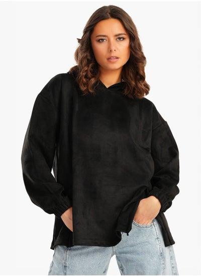 Buy Velvet Lounge Hoodie in Egypt