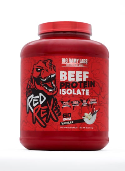 Buy REDREX -BEEF PROTEIN ISOLATE - VANILLA - 1.814 kg in Egypt