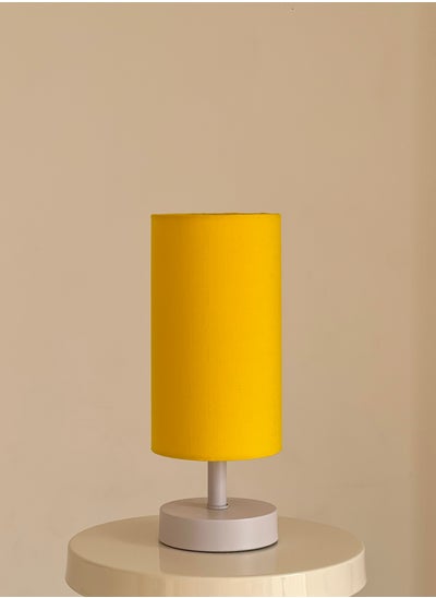 Buy Table Lamp - White And Yellow in Egypt