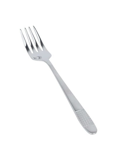 Buy Silver Sweet Forks Set with Pattern 6 Pieces in Saudi Arabia