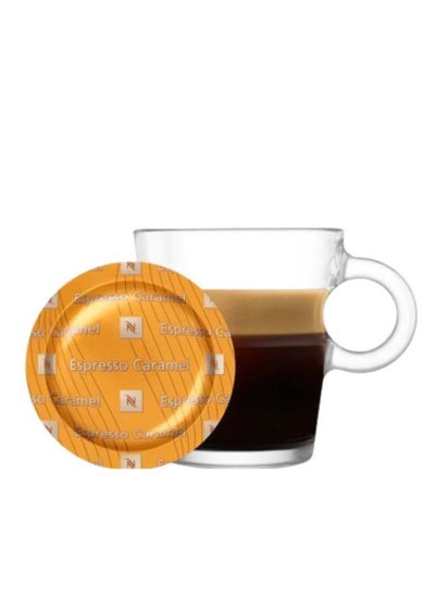 Buy Nespresso Professional Espresso Caramel - 50 Capsules in UAE