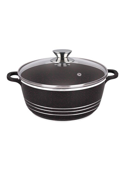 اشتري Dessini Granite Casserole Cooking Pot 44Cm- Pfoa Free Oven Safe-Multi Layer Non Stock Coating-Dishwasher Safe في الامارات