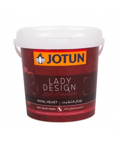 Buy Jotun Lady Design Royal Velvet ME30000 Rose Wood in UAE