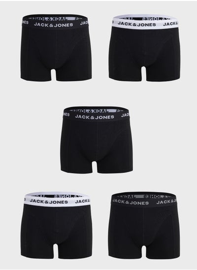 اشتري 5 Pack Logo Band Trunks في الامارات