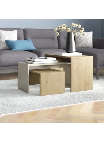 Buy Vinchi Coffee Table 65 cm Set Of 3, NCT42 in Egypt