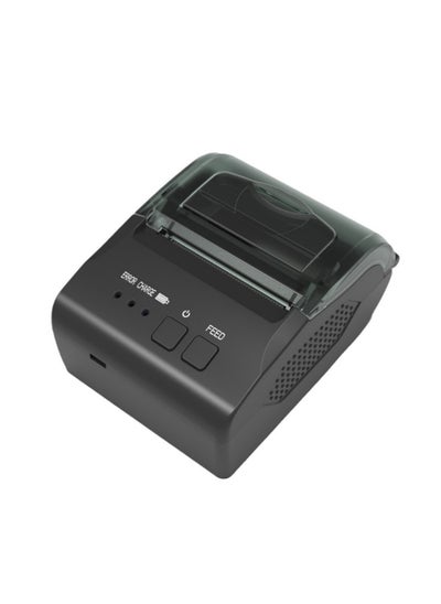 Buy Portable Thermal Printer Handheld 58mm Receipt Printer for Retail Stores Restaurants Factories Logistics,USB Rechargeable,Black in Saudi Arabia