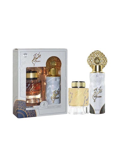 اشتري Mutayyam EDP 100Ml With Deo Set 200Ml في الامارات