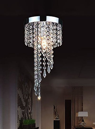 Buy Crystal Led Ceiling Light，Modern Luxury Ceiling Lamp Chandeliers E14 in UAE