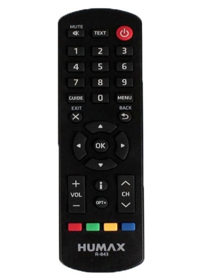 Buy TV Receiver Remote Control Black in UAE