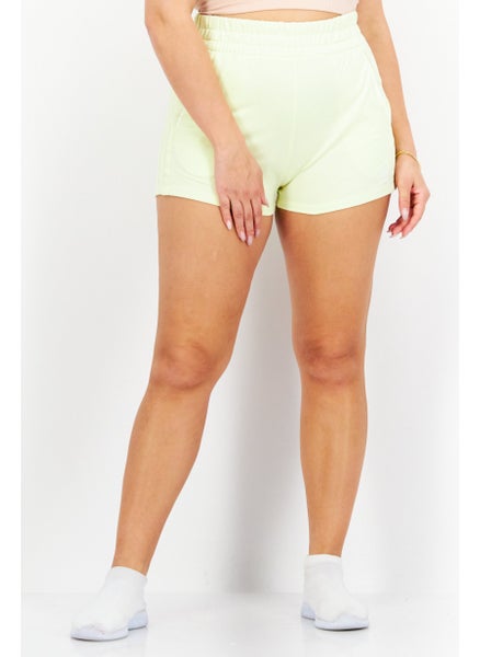 اشتري Women Sportswear Fit Training Shorts, Light Yellow في الامارات