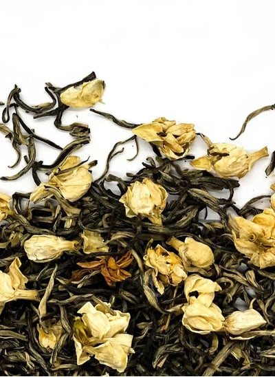 اشتري White Tea Jasmine Silver  Needle Mini Pure Soothing Relaxing Low Caffeinated Superior Whole Tea Buds في الامارات