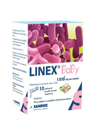 Buy Linex Baby Sachets 10's in UAE