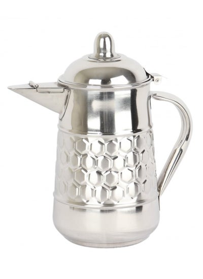 Buy Silver Indian Stainless Steel Milk Jug Available In 5 Sizes in Saudi Arabia