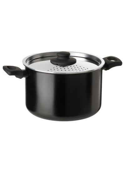 Buy HEMLAGAD Pot with lid, 5 l in UAE