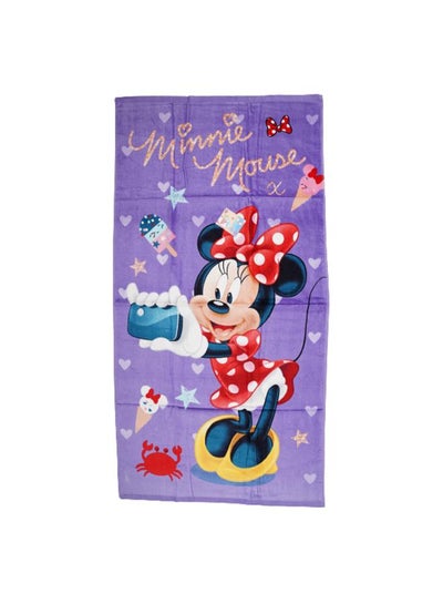 Buy Disney Minnie Mouse Towel - 120x55cm in Egypt