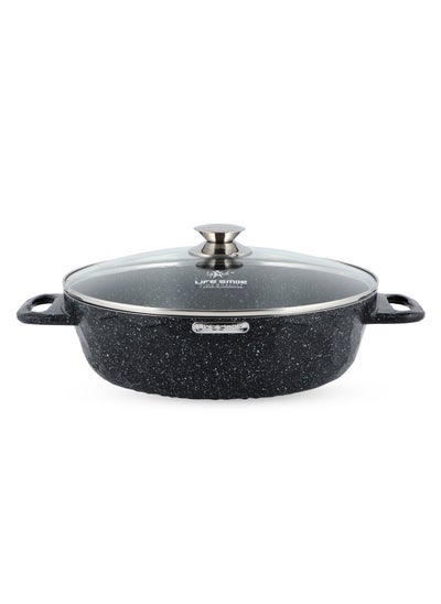 اشتري 32cm Shallow Pot with Non-Stick Granite Coating | Induction Bottom في الامارات