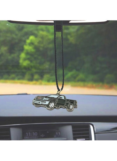 Buy Premium Car Pendant Mirror Hanging GMC Truck Pendant Metal Mini Car Decoration Chain in Saudi Arabia