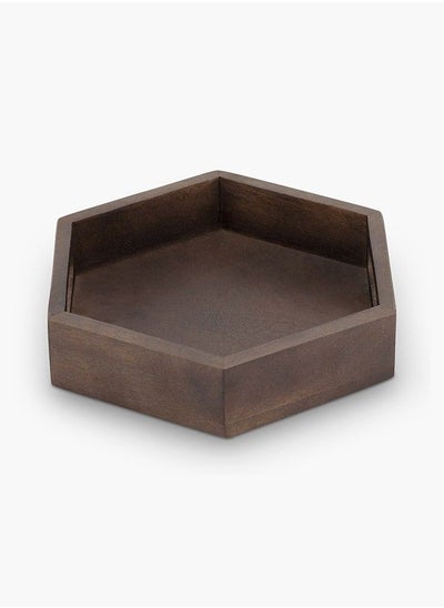 اشتري Tray Brown 25x25x5cm في الامارات