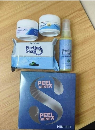 Buy Skeen Care Peeling Lotion Peel and Renew 4 in 1 set in UAE