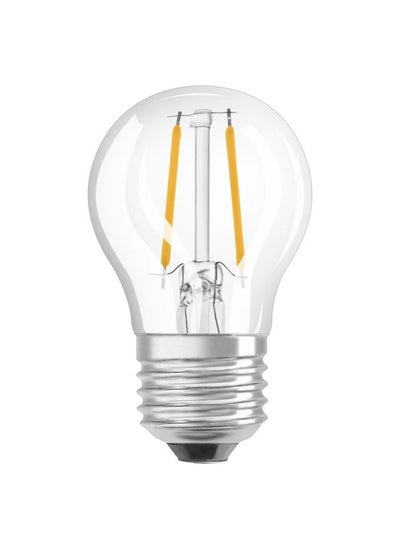 Buy Osram Dimmable Retrofit LED Filament Clear Warm White Bulb 4.8W 470lm - 2700K in UAE