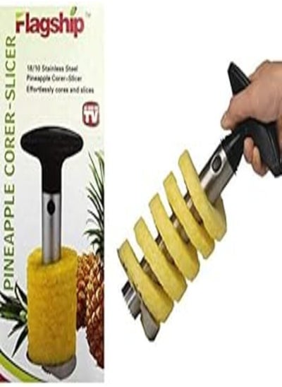 Buy Easy Tool Stainless Steel Fruit Pineapple Corer Slicer Peeler Cut in Egypt