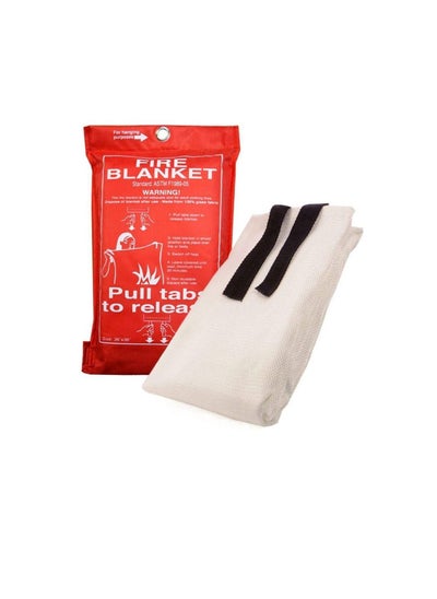 Buy Fire Blanket - 1.2m (White) in UAE