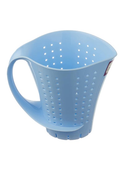 اشتري Mark Plast Plastic Rice Strainer - Blue في مصر