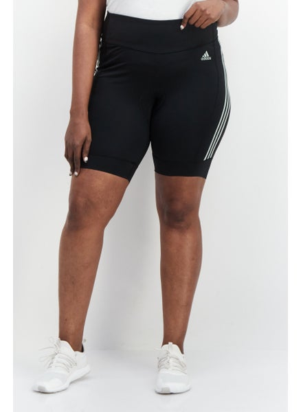 اشتري Women Plus Size Brand Logo Training Short, Black Combo في الامارات