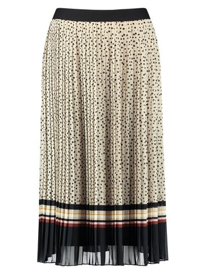 Buy Polka dot pleated skirt with an elasticated waistband in Egypt