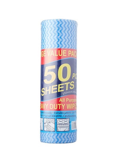 اشتري Multi-Use Oil Roll-Tissue Paper  Blue في مصر