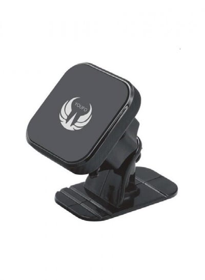 Buy Magnet Wireless Charger and Multifunction Car Phone Holder Black in Saudi Arabia