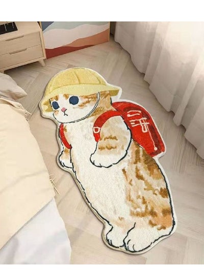 Buy Cute Cat Cartoon Shaped Floor Mat in Saudi Arabia