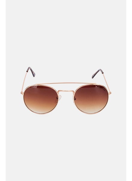 اشتري Men STYLESOM607 Round Sunglasses, Brown في الامارات