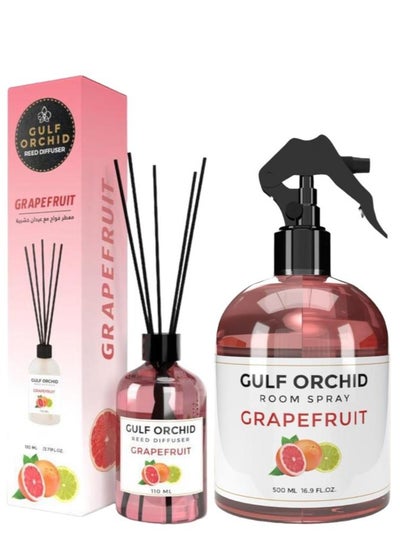 Buy ROOM SPRAY GRAPEFRUIT 500 ml + REED DIFFUSER GRAPEFRUIT 110 ml in Saudi Arabia