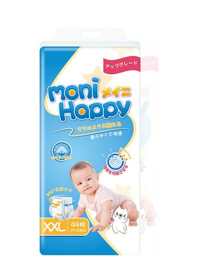 Buy Super soft disposable baby diapers XXL size 44 pieces in UAE