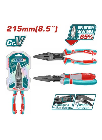 Buy Compound action long nose pliers Total in Egypt