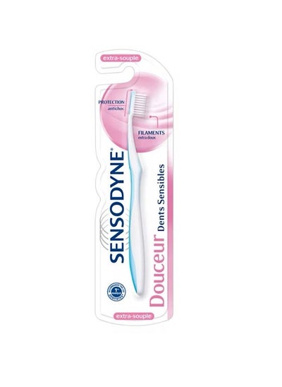 Buy Soft toothbrush for deep cleaning, multiple colors in Saudi Arabia