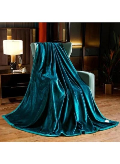 Buy Heavy Winter Blanket Measuring 230x220 cm And Weighing 2.3 Kg A Super Soft Warm Double-Layer Blanket Made Of High-Quality Materials in Saudi Arabia