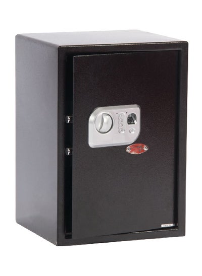 Buy Durable Sturdy Steel Fingerprint and Digital Lock System Code Safe Black 17.5 kg 50FPN in Saudi Arabia