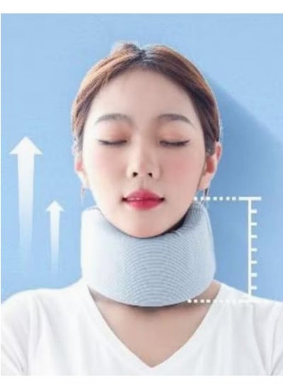 Buy Adjustable Neck Brace Support Relieves Fatigue and Pressure in UAE