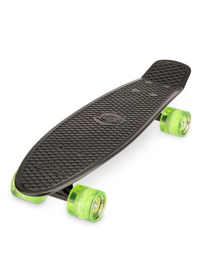 Buy Xootz Pp Skateboard Led 22 Inch Black in UAE