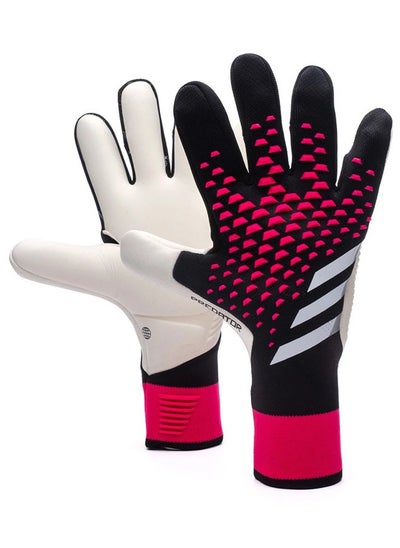 Buy Football Training Professional Predator Pro Fingersave Goalkeeper Gloves in UAE