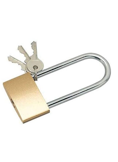 اشتري Robustline Brass Pad Lock Long Shackle 50MM في الامارات