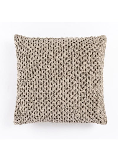 Buy Wesley Filled Cushion, Chateau Grey - 45X45 Cm in UAE