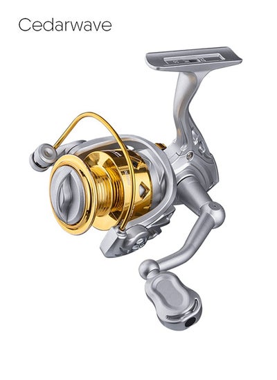 Buy Fishing Spinning Reels, Max 8kg Drag,Metallic Paint High-strength Plastic Frame, Balance and High Stability, Premium Gear System, Smooth Spinning, Foldable, Ready for Freshwater/Seawater fishing, Good Choice for fishing beginner in UAE