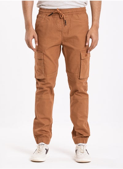 اشتري COTTON KHAKI CARGO JOGGAR في الامارات